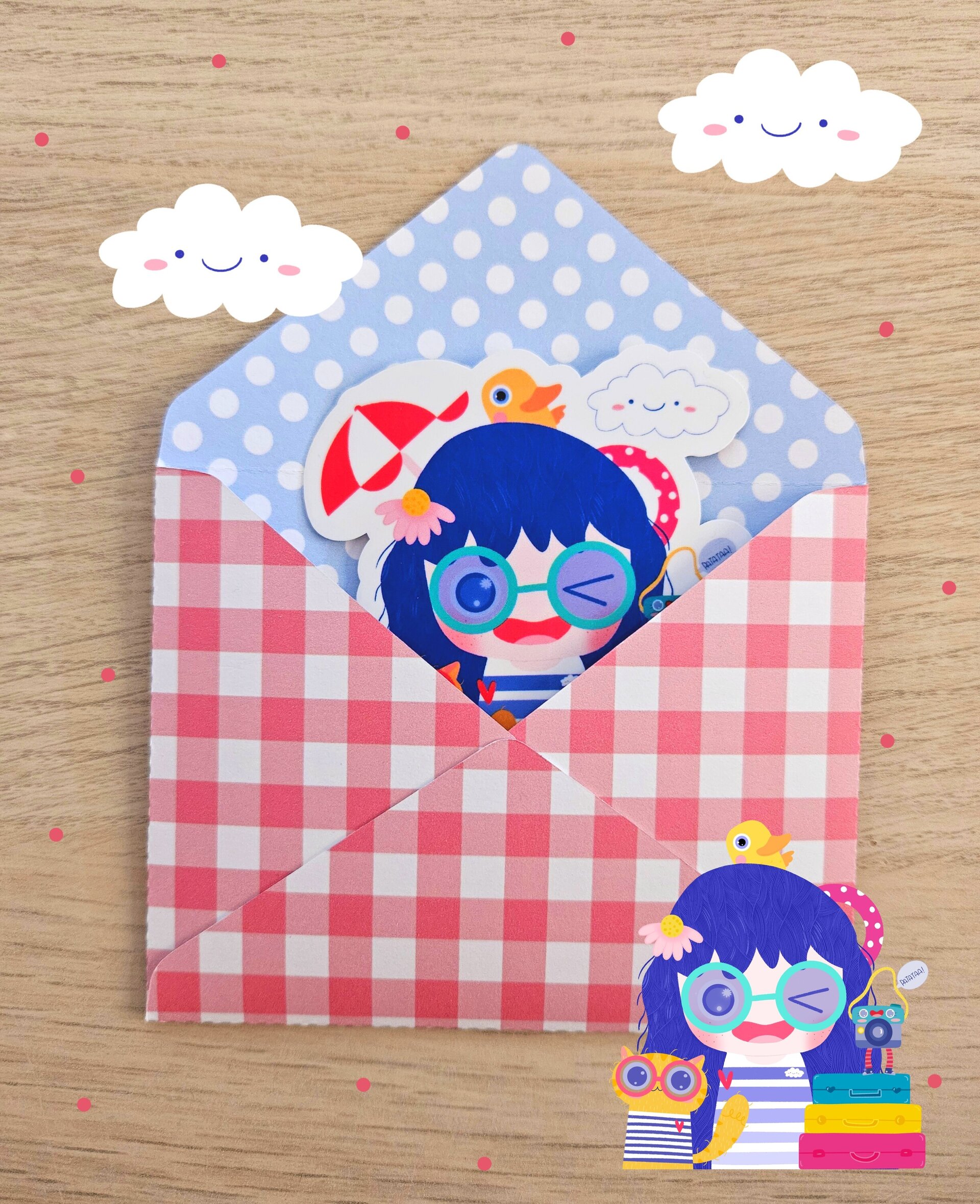 Mini sobres scrapbooking - 4