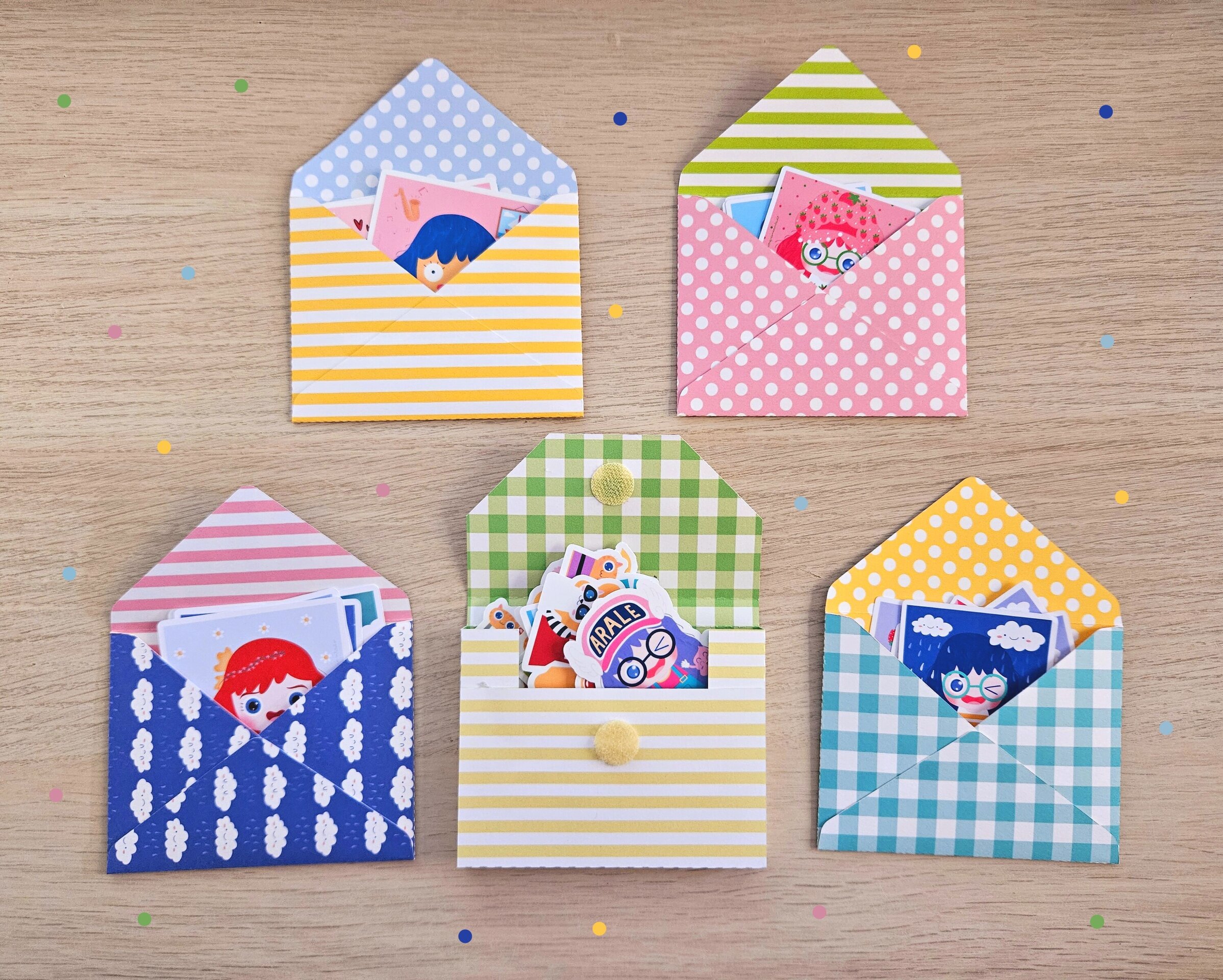 Mini sobres scrapbooking - 10